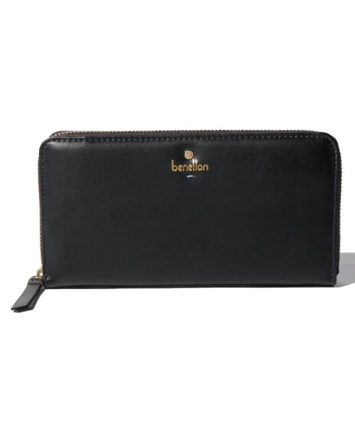 セール R型ファスナーカラー束入れ長財布 ウォレット ベネトン レディース Benetton Women D Fashion