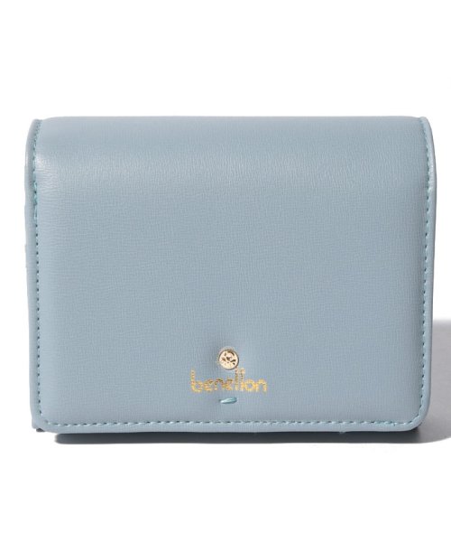 セール フラップカラー札入れ二つ折り財布 ウォレット ベネトン レディース Benetton Women D Fashion セール フラップカラー札入れ二つ折り財布 ウォレット ベネトン レディース Benetton Women D Fashion