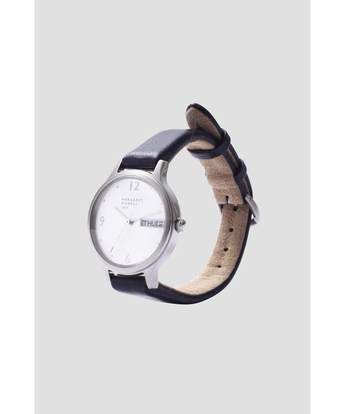 マーガレットハウエル ラウンド型 腕時計 腕時計(アナログ) 時計 レディース 日本 セール