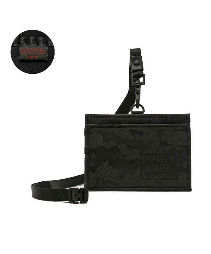 【美品】HEAD PORTER  キーホルダー キーリングカードケースIDケース ポーター PORTER ポーター ギリー IDホルダー 886ー16149 ID