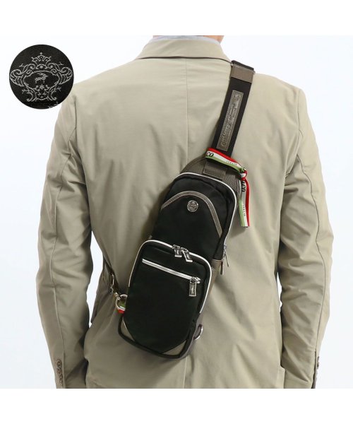 日本正規品 オロビアンコ Orobianco Giacomio ボディバッグ ブランド メンズ 本革 オロビアンコ Orobianco D Fashion