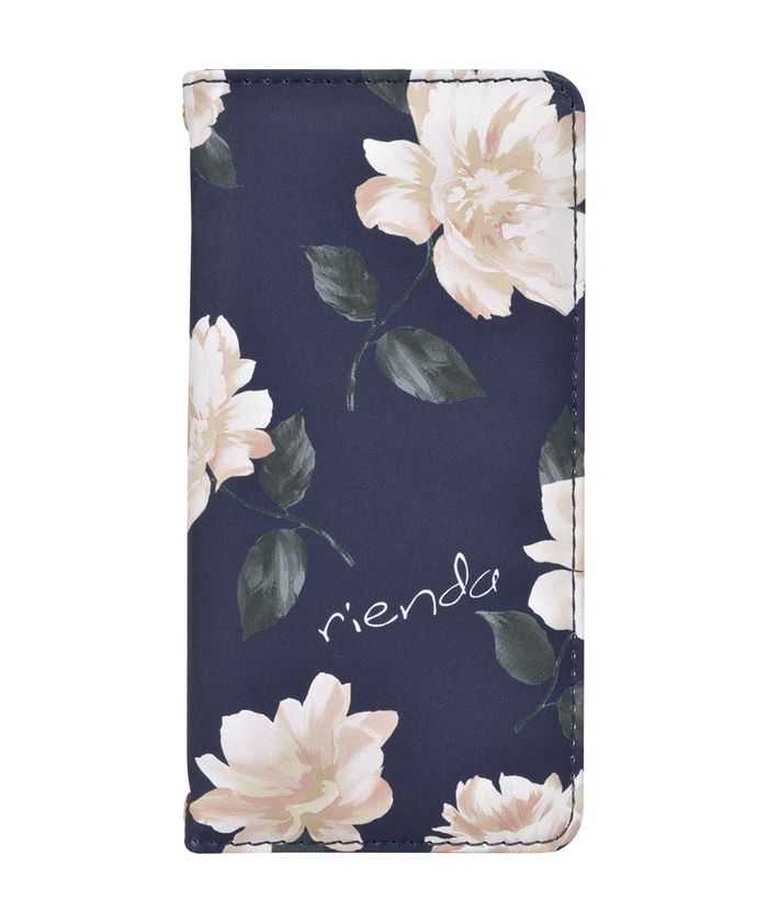 低価格で大人気の Iphone8 White 花柄 手帳型ケース モダニティーフラワー Rienda リエンダ Iphone7 6s 6 スマートフォンケース Proceso Hn