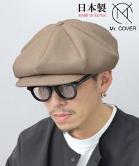 Mr.COVER/ミスターカバー Mr.COVER キャスケット 日本製 ビッグシルエット ハンチング ニュースボーイキャップ/502773566