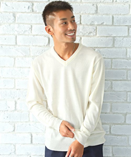 カシミアタッチvネックニット ニット メンズ Vネック カシミアタッチ セーター ラグスタイル Luxstyle D Fashion カシミアタッチvネックニット ニット メンズ Vネック カシミアタッチ セーター ラグスタイル Luxstyle D Fashion