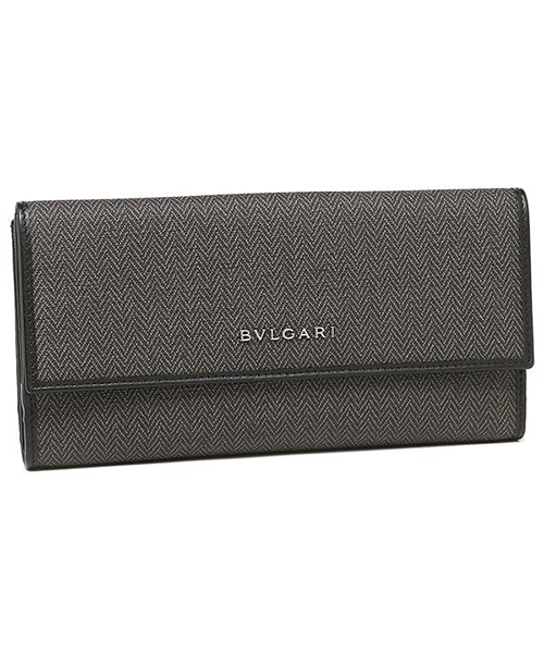 BVLGARI ブルガリ 32589 WEEKEND ウィークエンド 長財布 ブラック 