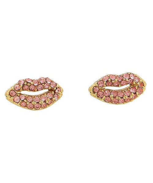 クーポン セール 29 Off ケイトスペード ピアス アクセサリー Kate Spade Wbruh302 695 Lips Pave Lip Studs レディース Light Rose ケイトスペードニューヨーク Kate Spade New York D Fashion