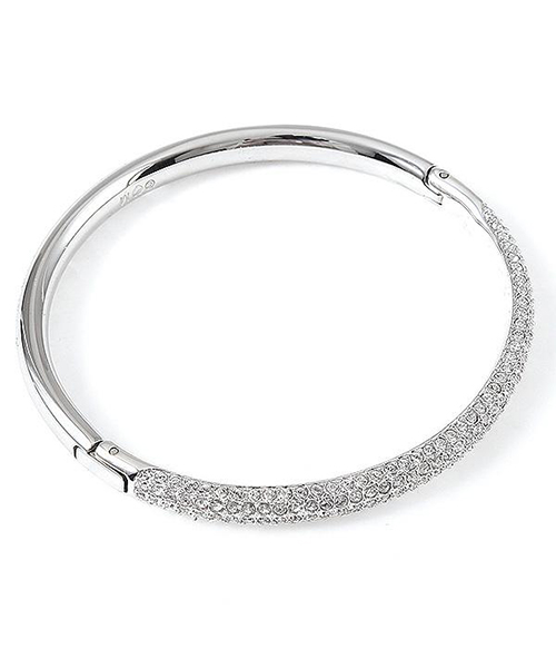 セール】スワロフスキー ブレスレット レディース SWAROVSKI 5032846 STONE MINI CRYSTAL BANGLE バングル  シルバー/クリア(502749353) | スワロフスキー(swarovski) - d fashion