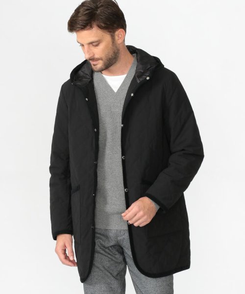 セール フーデットキルティングコート Mackintosh London メンズ Mackintosh London D Fashion