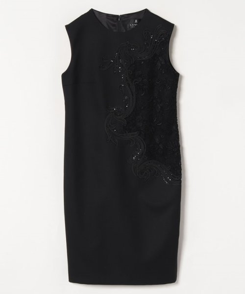 セール シルクウール刺繍ワンピース ランバンコレクション レディス Lanvin Collection D Fashion