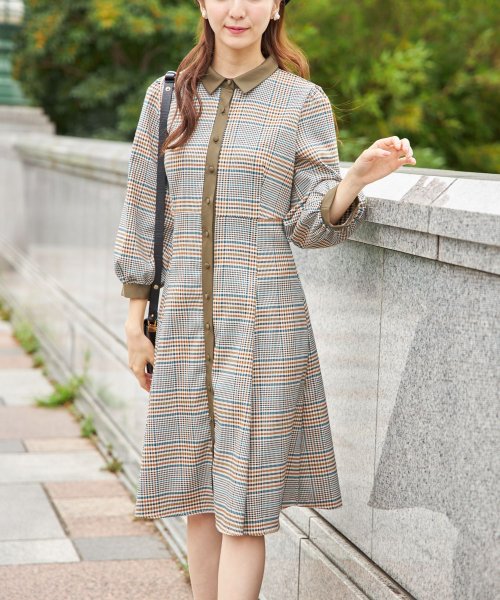 セール 後ろレースアップチェック柄シャツワンピース トッコクローゼット Tocco Closet D Fashion セール 後ろレースアップチェック柄シャツワンピース トッコクローゼット Tocco Closet D Fashion