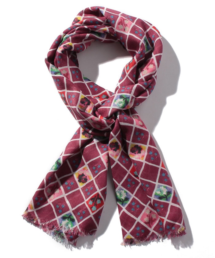 assemble affa エリオットタータン ストール PEEL&LIFT wool scarf チェック柄マフラー・elliot tartan - tity