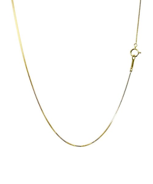 ネックレス チェーン 18金 ゴールドチェーン 8面ダイヤカット ベネチアン チェーン シアーズ Sears D Fashion