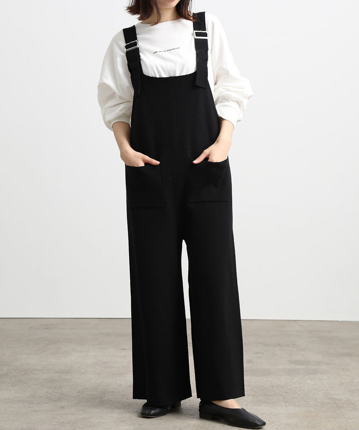 NEAT オーバーオール サロペット セール 50%OFF】【WEB限定】ニットサロペット(502828995) | ビス