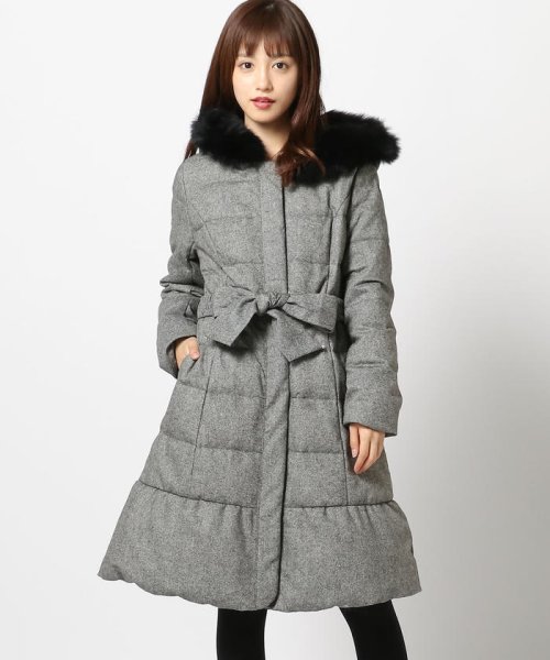 セール ツィードドレスダウン 502633418 ミッシュマッシュ Misch Masch D Fashion