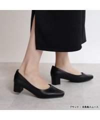 ALETTA/2024春夏新色 究極のプレーンパンプス【4.5cmチャンキーヒール/スクエアトゥ】レディース 甲高幅広 外反 痛くない 通勤 仕事 結婚式 走れる ALETT/502829814