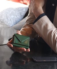 doob London/ドゥーブロンドン doob London [doob London]コードバンレザーミニ財布/502832396