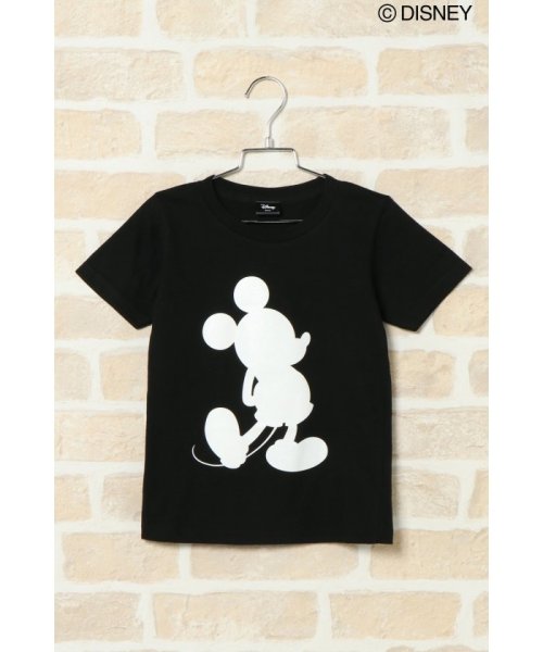 キッズ 親子リンクdisneyシルエットtシャツ 110 130cm イッカ キッズ Ikka Kids D Fashion