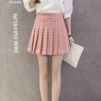 Beststore/ベストストア Beststore レディースファッション通販プリーツミニスカートパンツ付き女子 高校生 定番ショット丈フレアスカート 体型カバー Aライン チェ/502844586