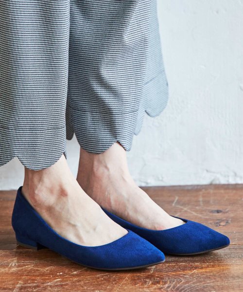 セール 48 Off Wa Karu スエードフラットヒールパンプス Wk 801 ワカル Wakaru D Fashion
