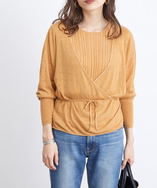 セール】【2点セット】スラブニットカーディガンタンクトップ(502852664) | アダム エ ロペ(ADAM ET ROPE') - d fashion セール】【2点セット】スラブニットカーディガンタンクトップ(502852664) | アダム エ ロペ(ADAM ET ROPE') - d fashion