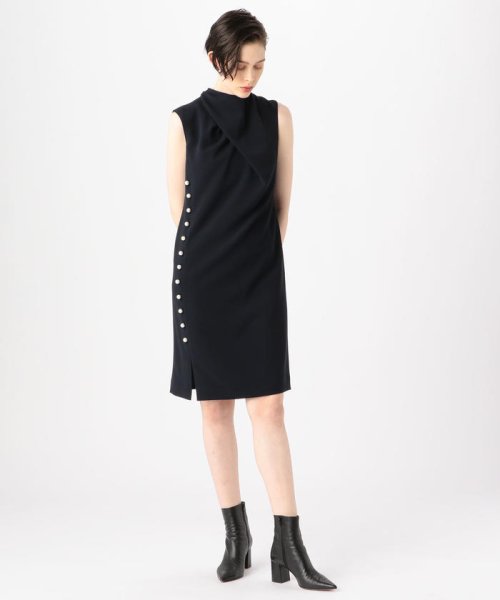 Sophistique Flicka ダブルクロス パールボタンワンピース Tomorrowland Buying Wear Tomorrowland Buying Wear D Fashion