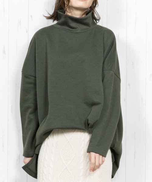 セール15 Off レディース トップス 裏起毛 ハイネック プルオーバー スウェット 冬コーデ ミリアンデニ Mili An Deni D Fashion