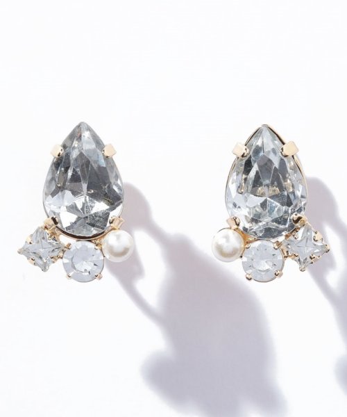 ｍｉｘビジューイヤリング アプワイザー リッシェ Apuweiser Riche