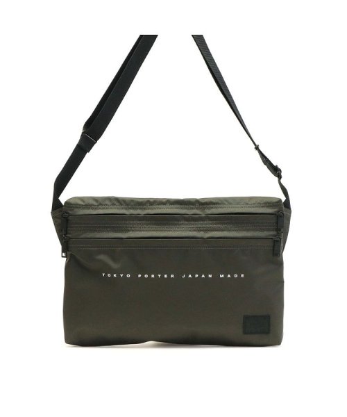 吉田カバン ポーター ショルダーバッグ Porter Flat フラット Shoulder Bag サコッシュ 日本製 861 ポーター Porter D Fashion