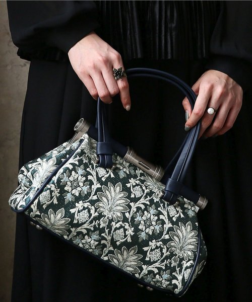 セール Plumヴィンテージ柄ジャガードバッグ オシャレウォーカー Osharewalker D Fashion セール Plumヴィンテージ柄ジャガードバッグ オシャレウォーカー Osharewalker D Fashion
