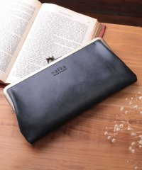 nafka/ナフカ nafka がま口 財布 レディース モストロレザー 長財布 本革 レザー 薄い スリム シンプル 無地 ナチュラル おしゃれ 人気 nafka ナフカ/502862584