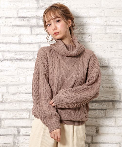 セール 48 Off 3gケーブルオフタートルニット イング Ingni D Fashion