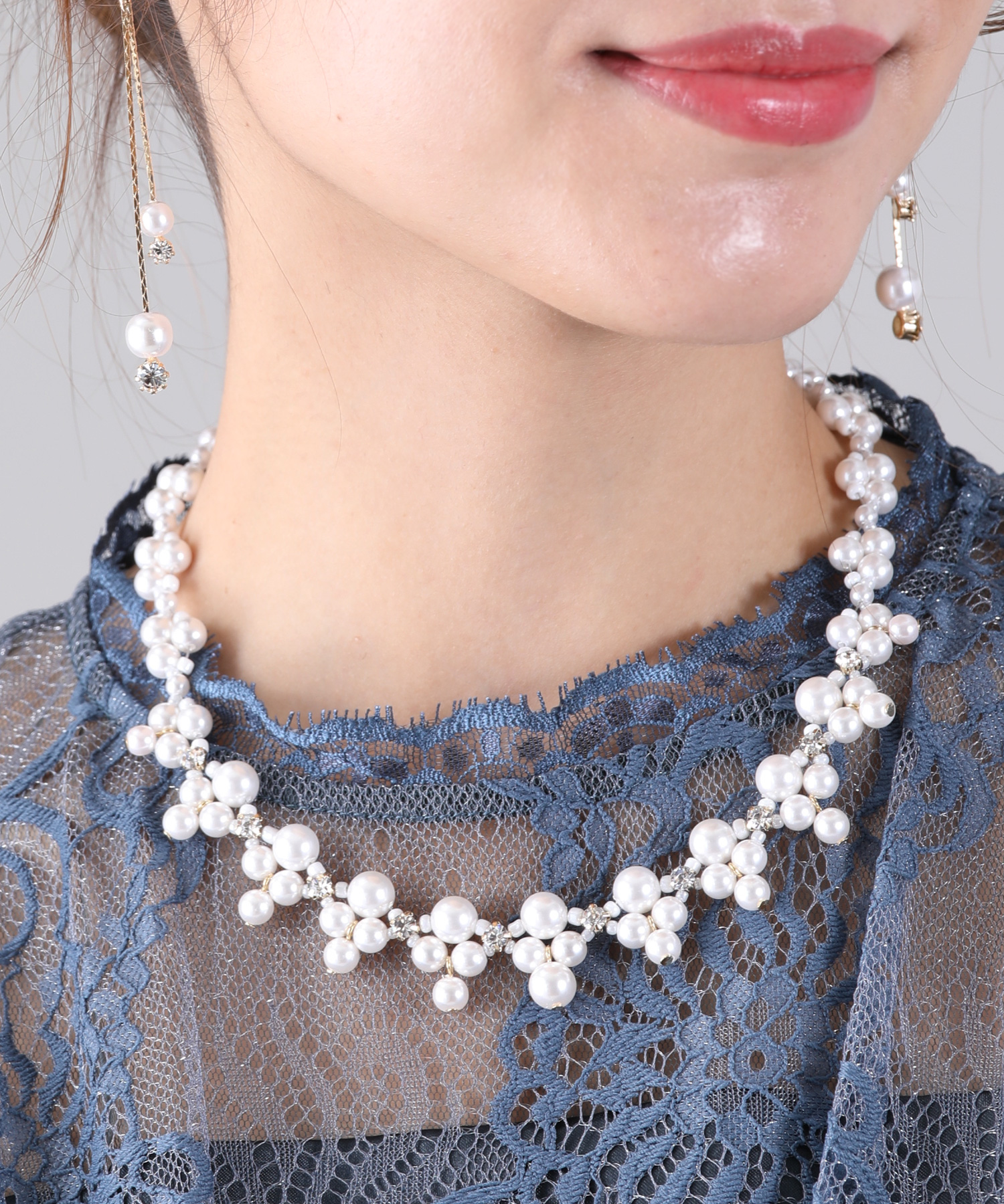 semeno ブルービーズ ネックレス semeno / necklece gcn-02(ネックレス) - dieci｜online shop