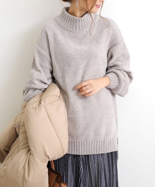 セール15 Off ハイネック長袖モールニットチュニック アンドミー And Me D Fashion セール15 Off ハイネック長袖モールニットチュニック アンドミー And Me D Fashion
