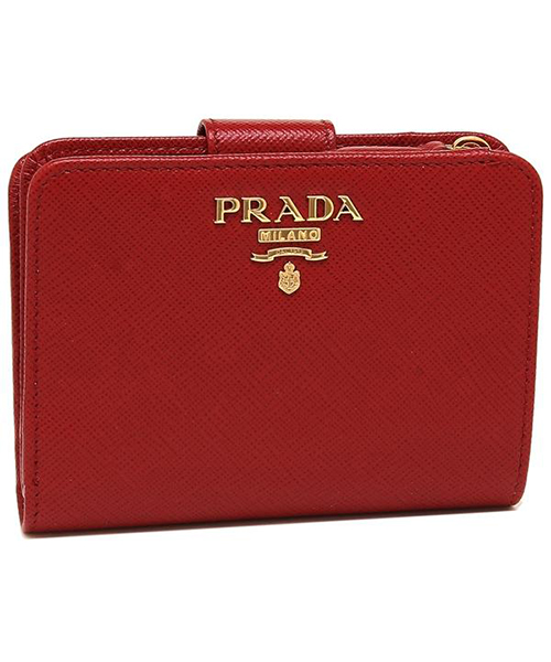 セール】プラダ 財布 PRADA 1ML018 QWA F068Z SAFFIANO レディース 二