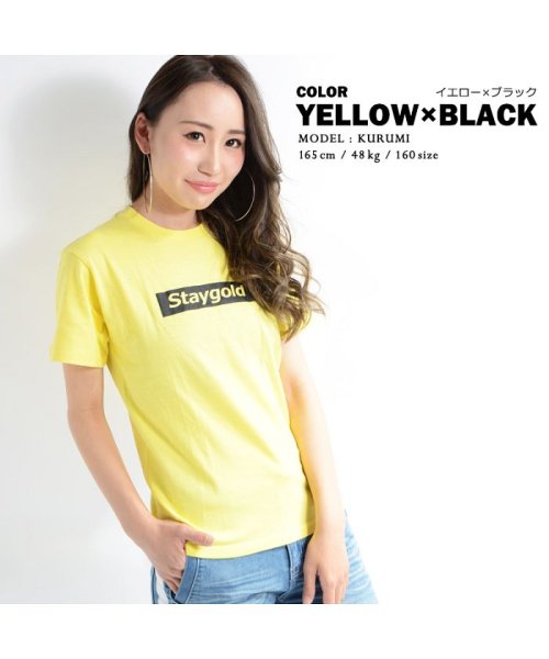 セール Staygoldボックスロゴ プリントtシャツ Tシャツ メンズ 半袖 ビッグt ビックt レディース ユニセックス トップス カットソー コットン ロゴt ワンフォークロージング 1111clothing D Fashion