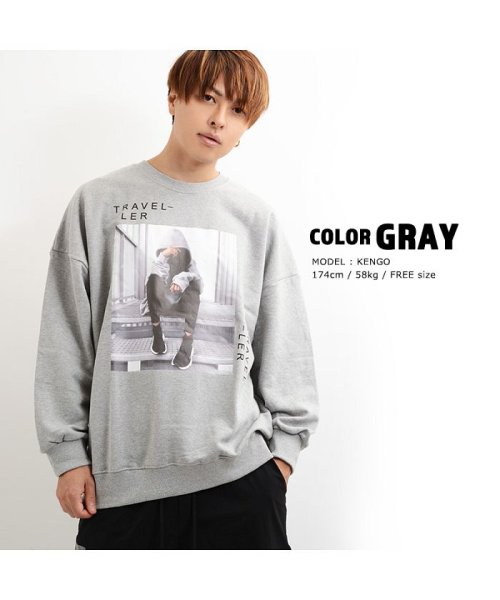 男女兼用 トレーナー リンクコーデ カップル お揃いコーデ 男女 ペア 服 韓国ファッション 秋冬 お揃い トップス ペアルック スウェット スエット メンズ ワンフォークロージング 1111clothing D Fashion