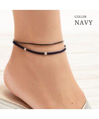 1111clothing/アンクレット 2連 メンズ レディース 韓国ファッション 足首 ペアルック カップル 小物 アクセサリー お揃い 韓国 ファッション ユニセックス 男女兼用 プ/502874045