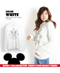 1111clothing/ディズニー 男女兼用 ペアルック パーカー 男女 ペア 服 ミッキー 大人 Mickey カップル お揃い メンズ レディース 星条旗 トップス 可愛い カワイ/502874092