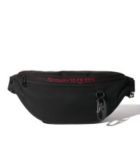 Alexander McQueen/【メンズ】【ALEXANDER McQUEEN】ボディバッグ/MCQEENグラフティ【BLACK/LUST RED】/502847957