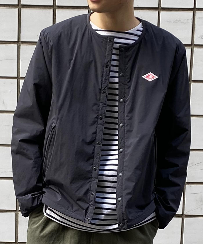 DANTON/ダントン】プリマロフト インシュレーションノーカラーJD DANTON/ダントン】プリマロフト インシュレーションノーカラーJD