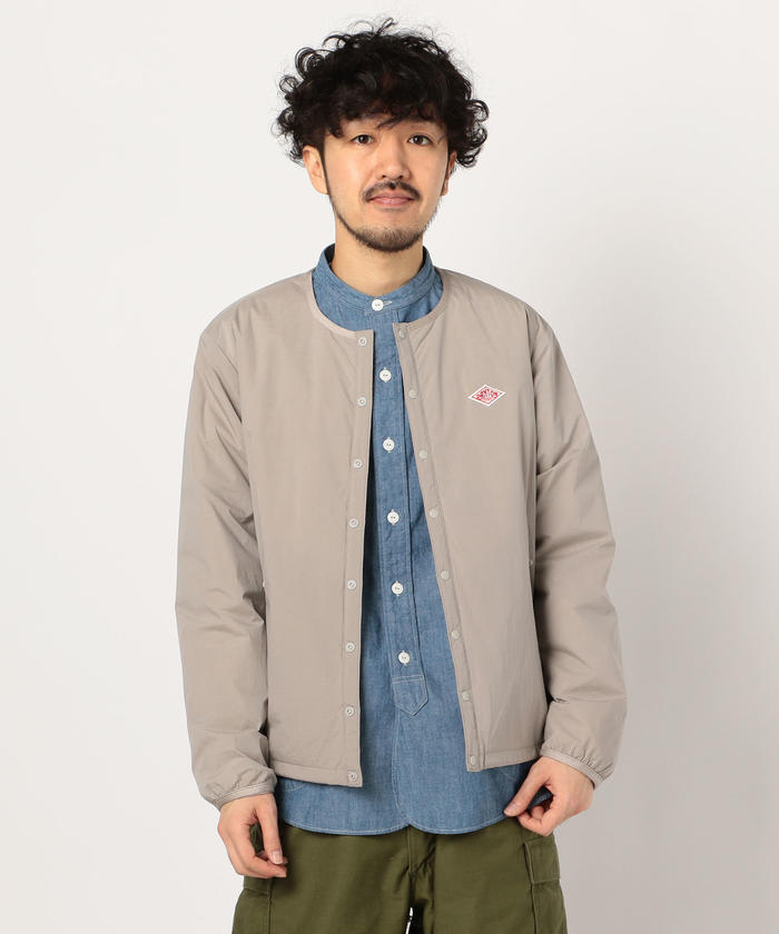 DANTON/ダントン】プリマロフト インシュレーションノーカラーJD DANTON/ダントン】プリマロフト インシュレーションノーカラーJD