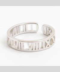1111clothing/ワンフォークロージング 1111clothing シルバー925 リング シルバーリング 指輪 幅広 カーブ ライン ウエーブ 巻き 百合 ゆり 刻印 ロゴ シ/502874051