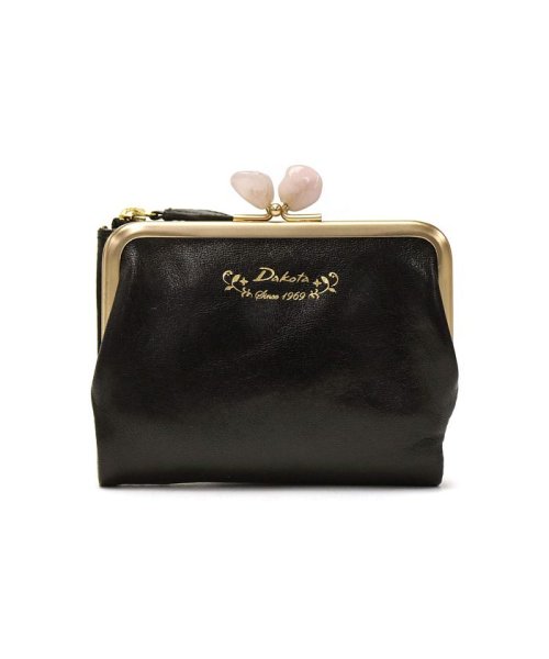 ダコタ 財布 Dakota がま口 二つ折り財布 がま口二つ折り財布 ジェム 本革 レディース パワーストーン ダコタ Dakota D Fashion