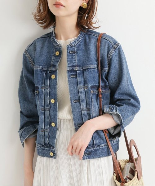 リメイクタックデニムブルゾン イエナ Iena D Fashion