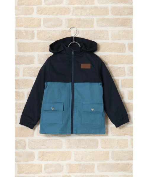 セール キッズ ボア脱着2wayマウンテンパーカー 1 160cm イッカ キッズ Ikka Kids D Fashion