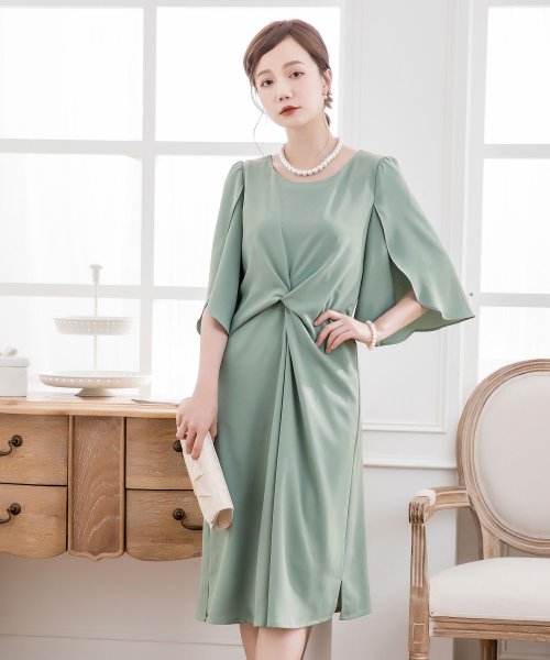 セール30 Off ウエスト絞りデザインワンピースドレス ドレス スター Dress Star D Fashion セール30 Off ウエスト絞りデザインワンピースドレス ドレス スター Dress Star D Fashion