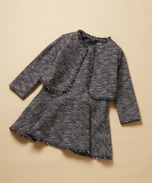 Rope Picnic Kids ツイードジャケット ジャンパースカートセット ロぺピクニックキッズ Rope Picnic Kids D Fashion Rope Picnic Kids ツイードジャケット ジャンパースカートセット ロぺピクニックキッズ Rope Picnic Kids D Fashion