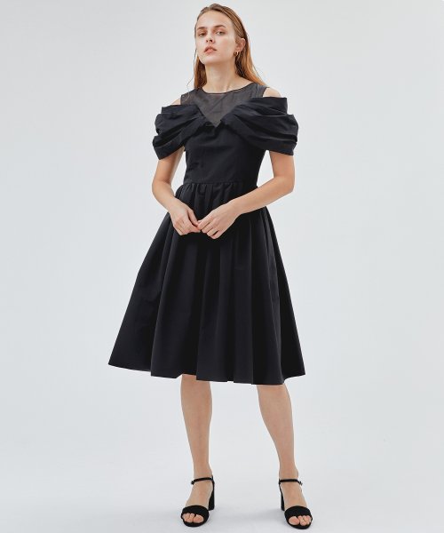セール ボリュームスリーブワンピース ランバンオンブルー Lanvin En Bleu D Fashion