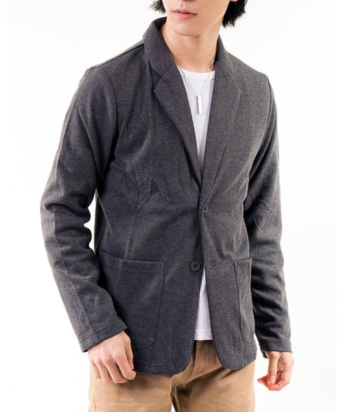 セール Tcポンチスウェットテーラードジャケット トップイズム Topism D Fashion セール Tcポンチスウェットテーラードジャケット トップイズム Topism D Fashion