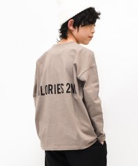 GLORIES LINE/バックロゴロングTシャツ/502900248